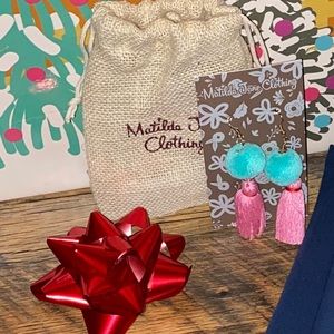 Matilda Jane Tassel & Pom Earrings